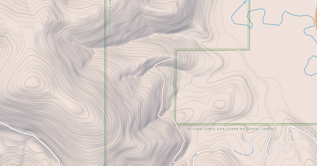 Map preview of TRAPPER MOUNTAIN #5