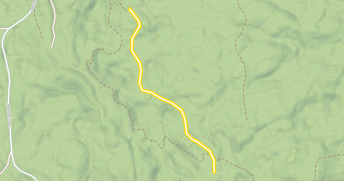 Map preview of North End Classic Trail