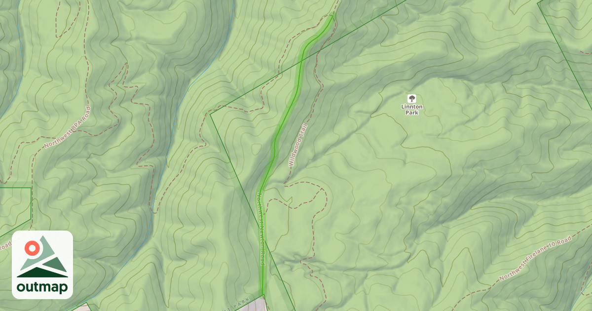 Map of Northwest Newton Road
