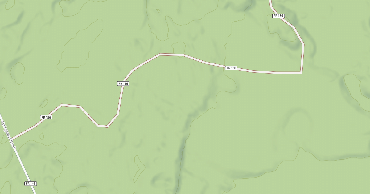 Map preview of FR 156