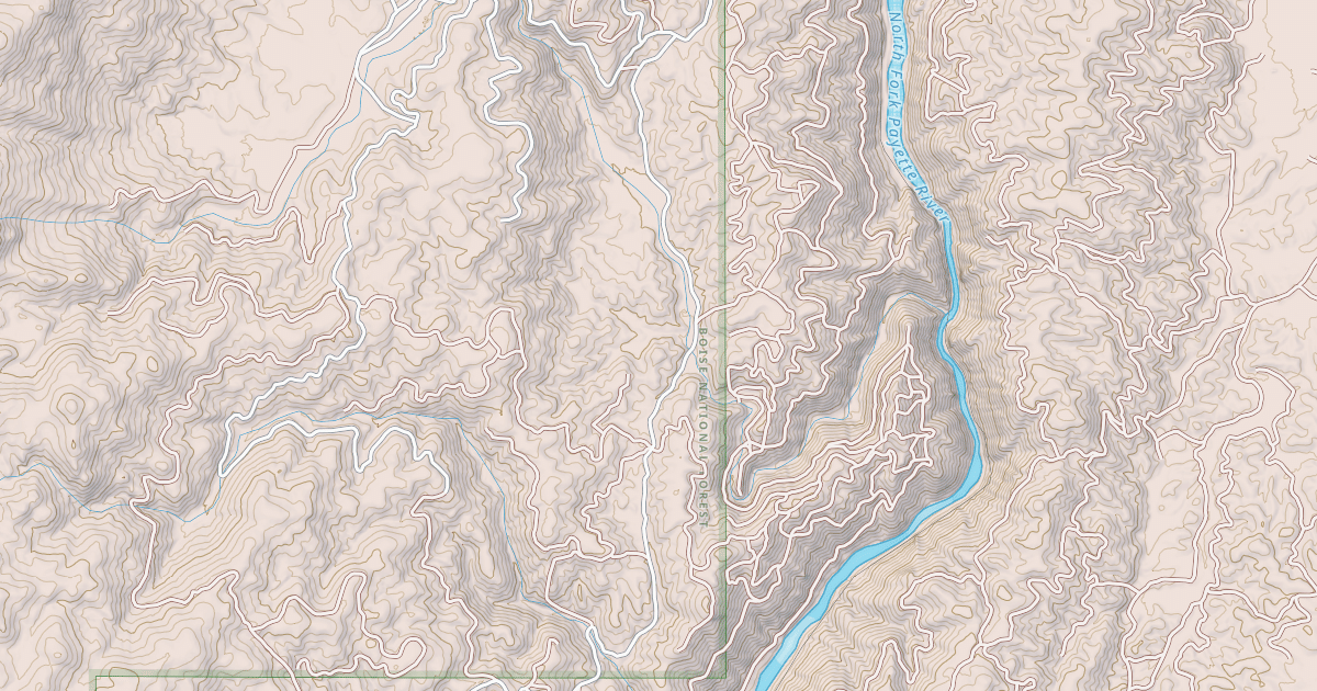 Map preview of CABARTON ROAD