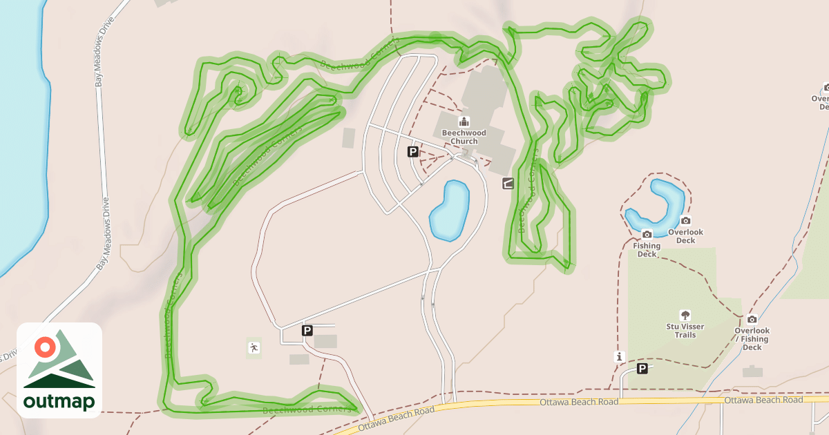 Map of Beechwood Corners