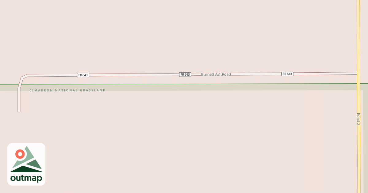Map of BURNETT A-1