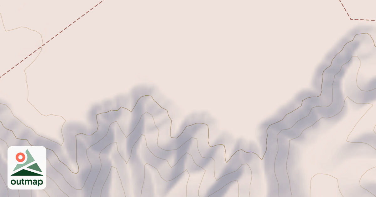 Map of Badlands Trail