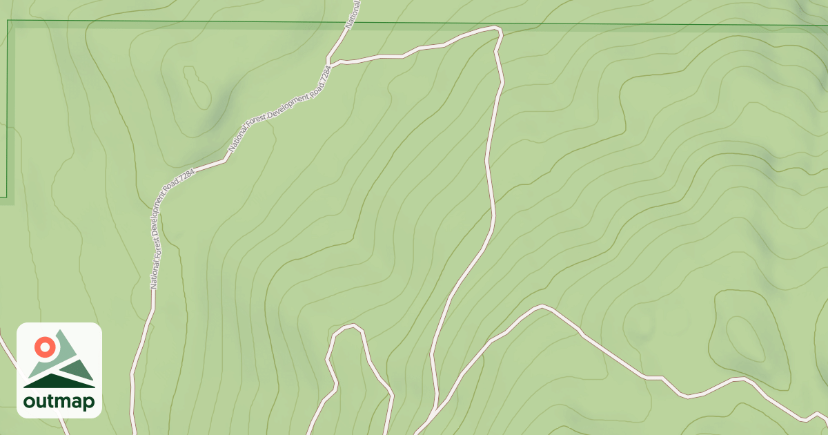 Map of BLACK BUTTE HILLS B