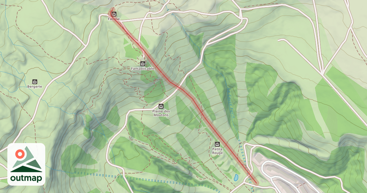 Map of Rocher