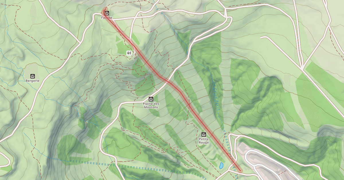 Map preview of Rocher