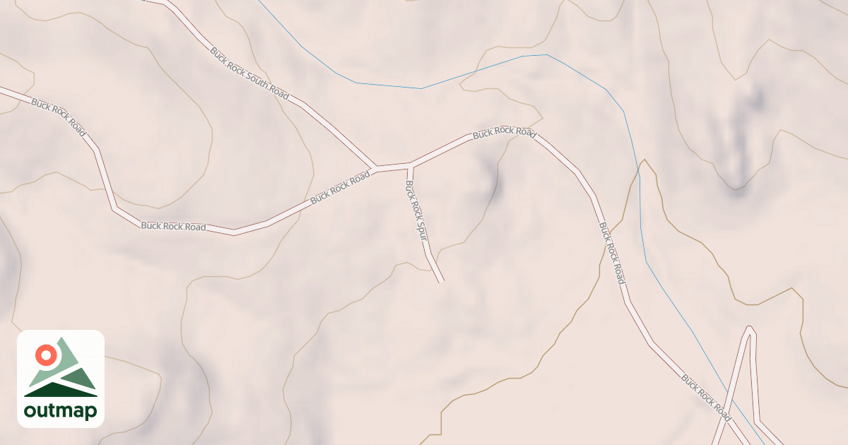 Map of BUCK ROCK
