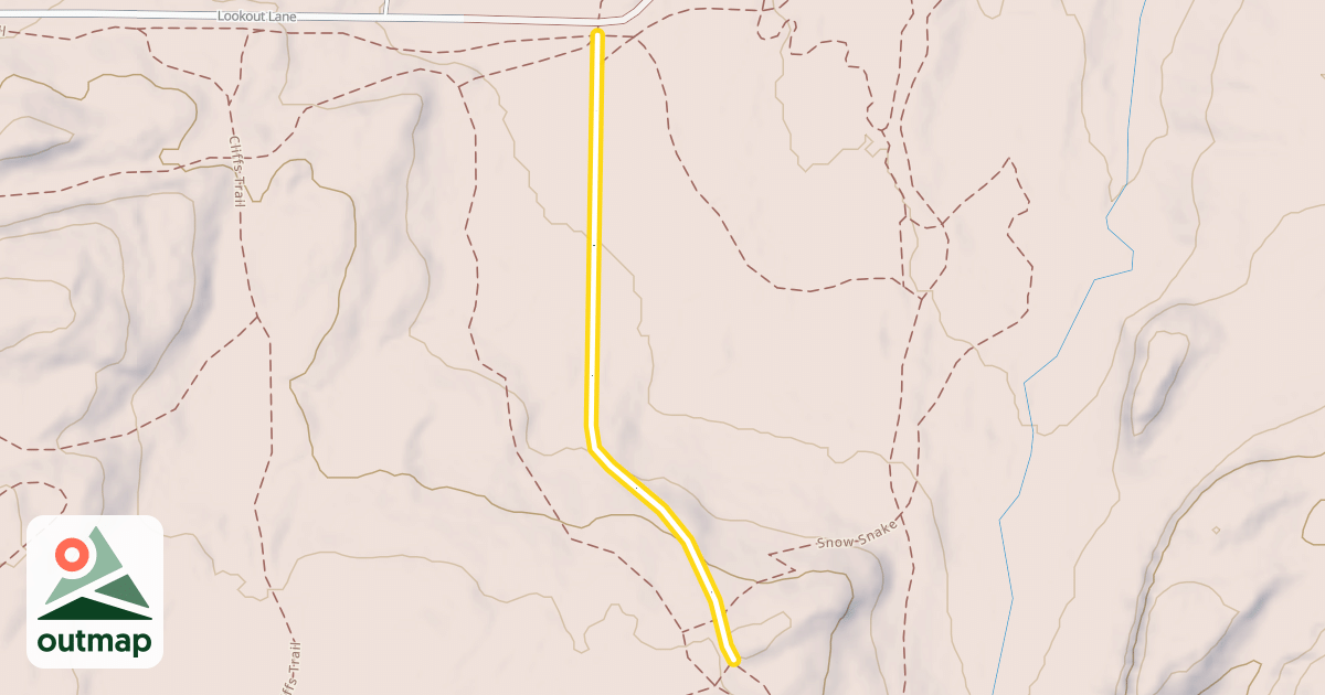 Map of Powderhorn Trail