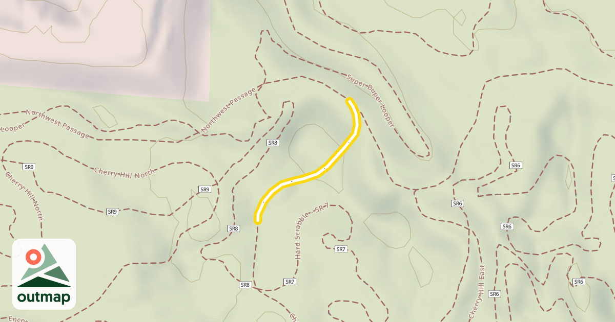 Map of Cherry Hill East