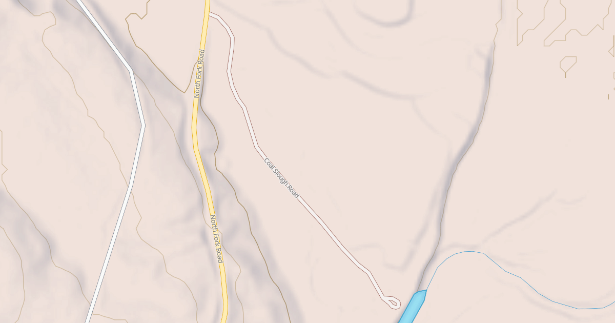 Map preview of COAL SLOUGH