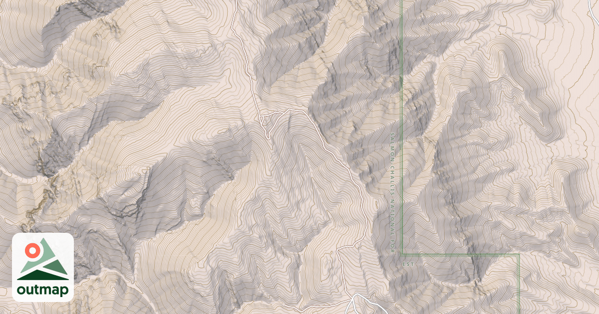 Map of JUMPOFF PEAK