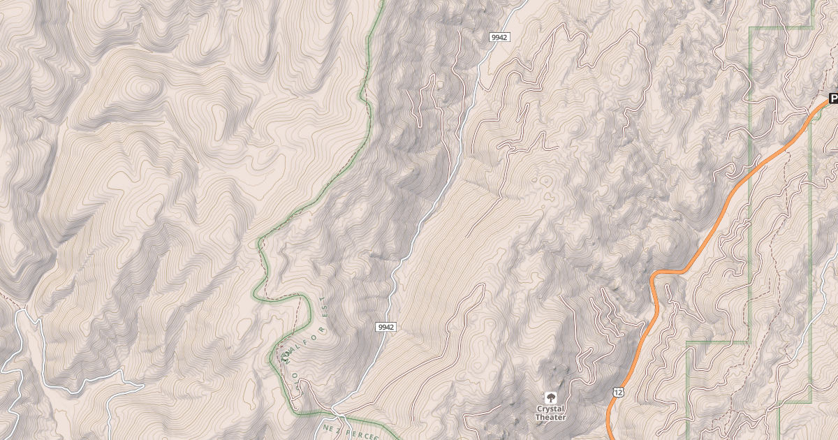 Map preview of Granite Creek Snowmobile Tr#5