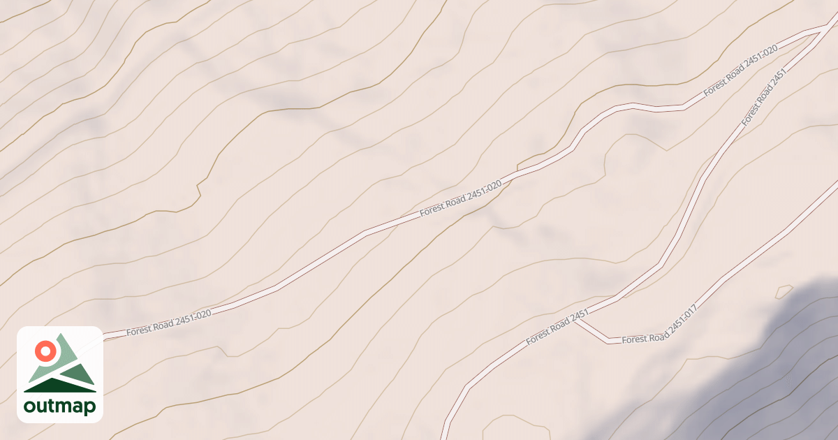 Map of USFS National Forest System Roads {F42E65D8-5288-492F-BC00-BA276F82A4B0}