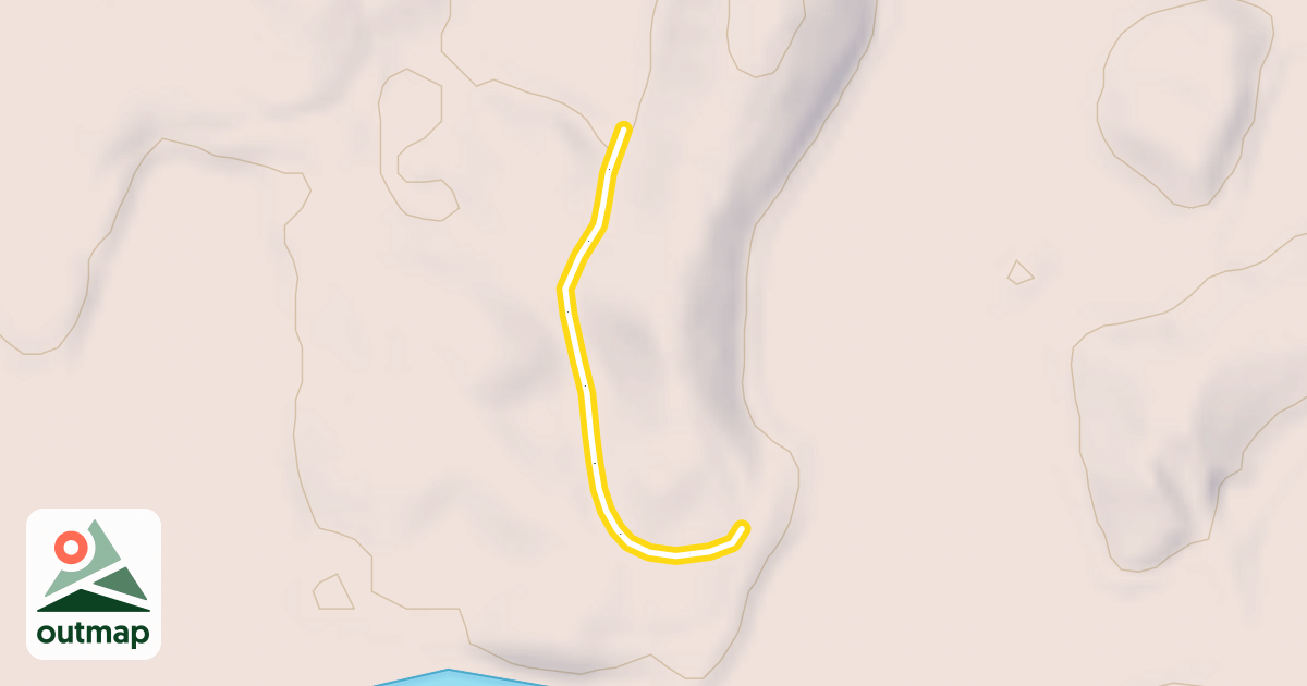 Map of Hawks Trail