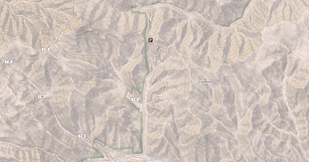 Map preview of PARSONS