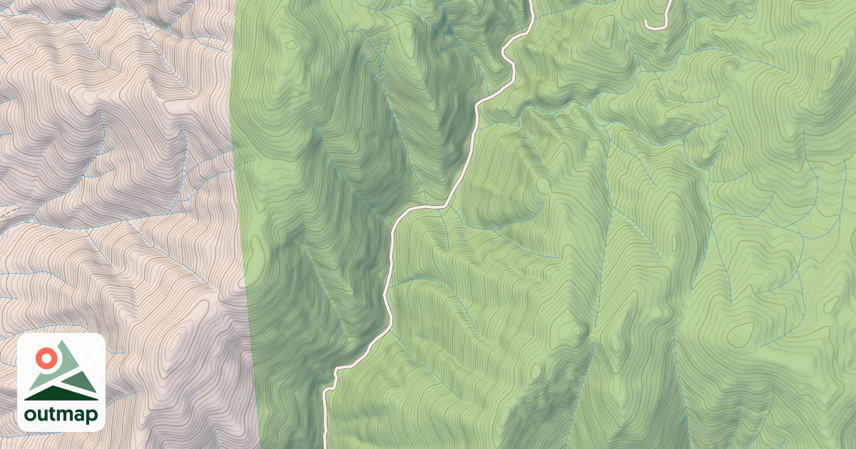 Map of Black Canyon