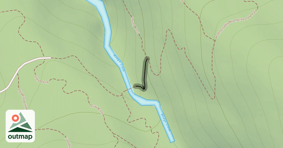 Map of Comfortably Numb/Secret Trail