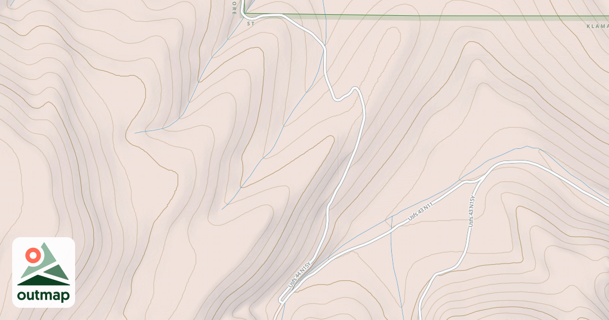 Map of BLUE FIRE