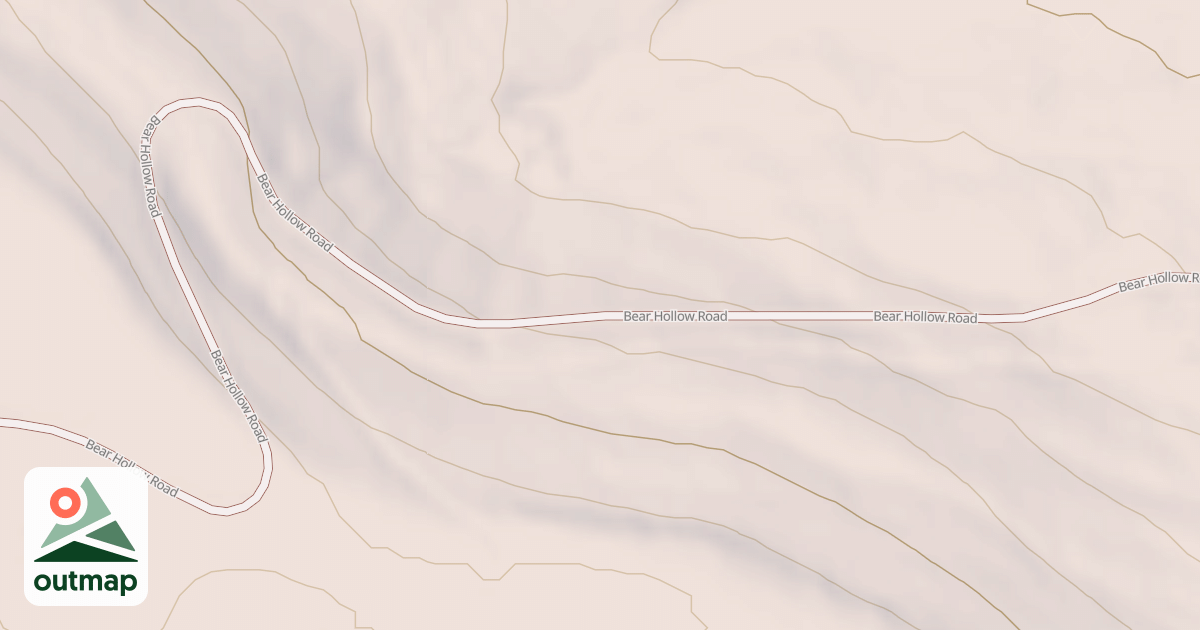 Map of BEAR HOLLOW
