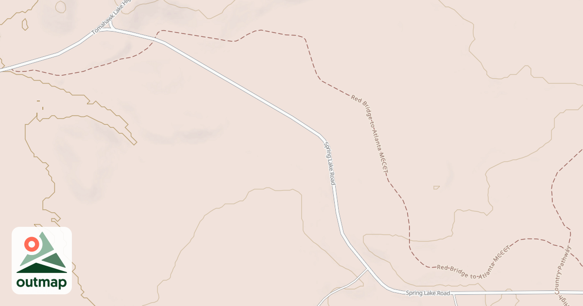 Map of Red Bridge To Atlanta Mccct