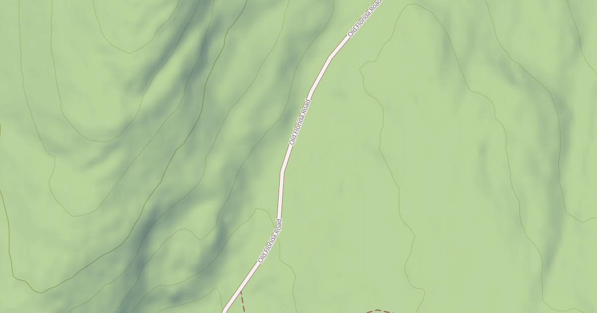 Map preview of Old Florida Road