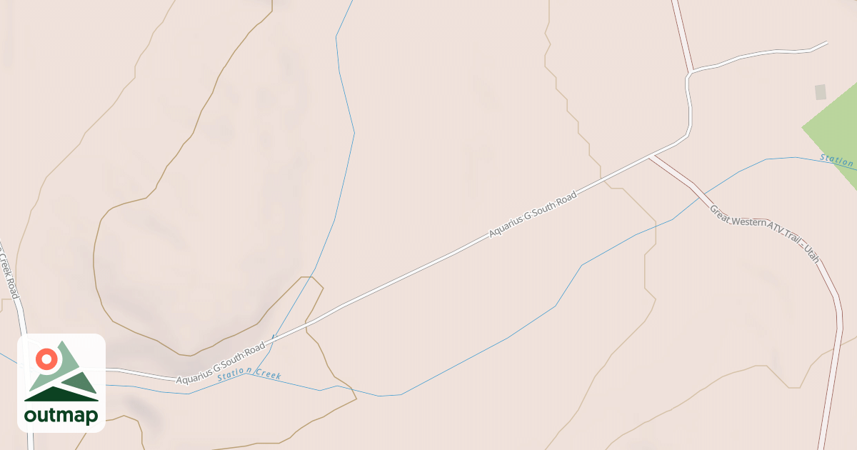 Map of AQUARIUS G S