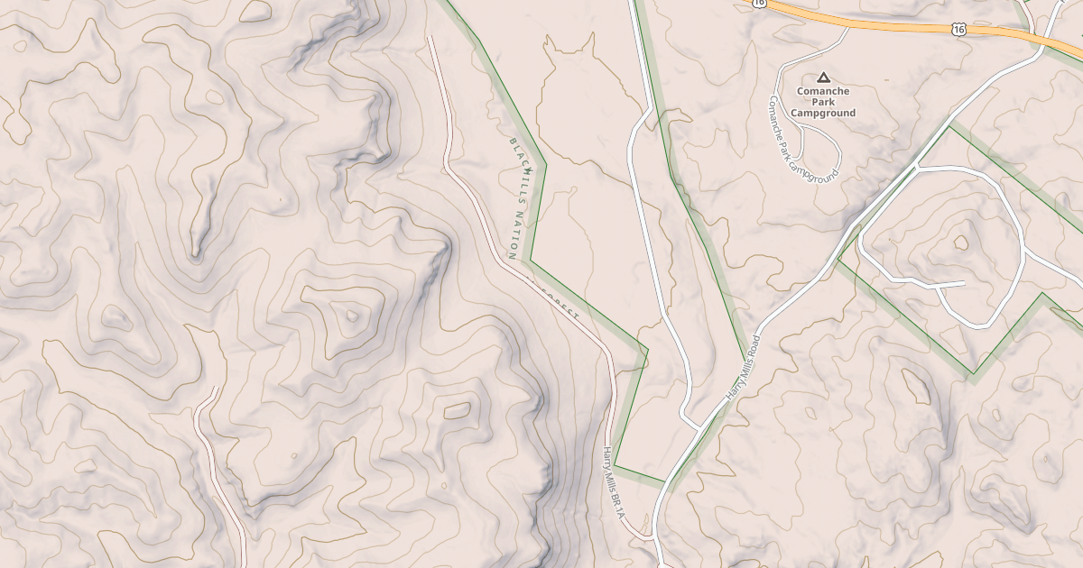 Map preview of HARRY MILLS BR 1A