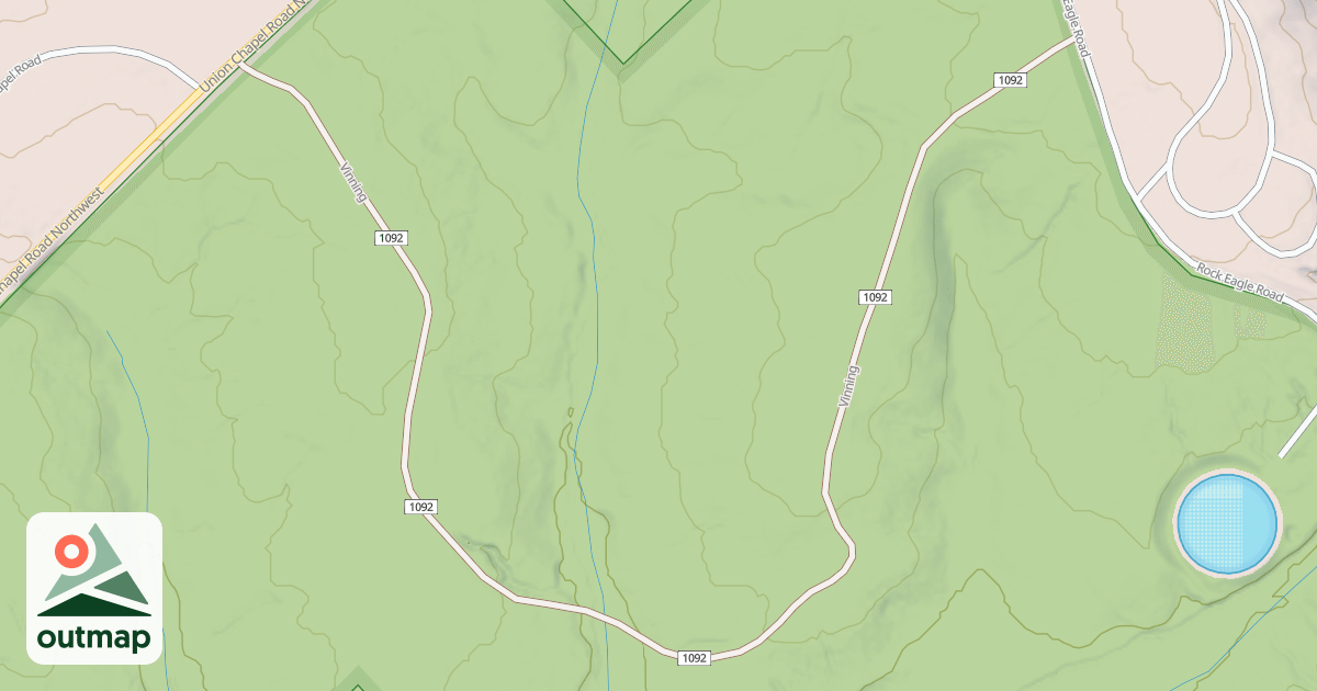Map of VINNING