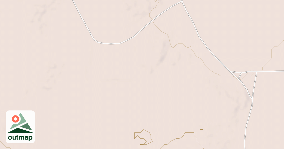 Map of Hackberry Trail System - Sand Hills Trail