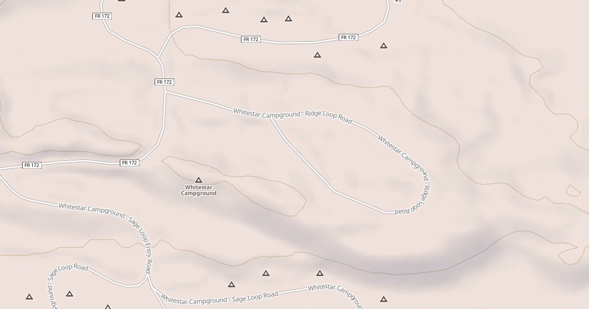 Map preview of WHITESTAR CG-RIDGE LOOP