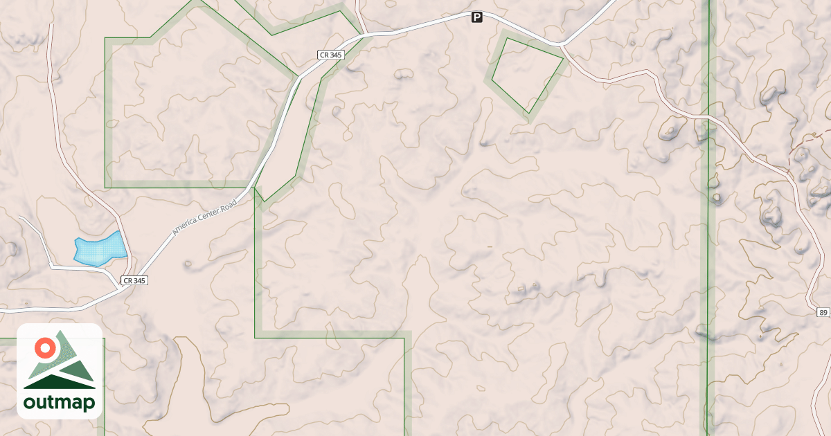 Map of IRON CREEK BR 1A