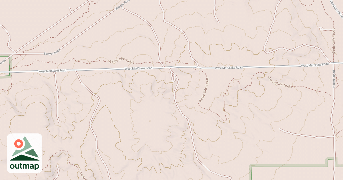 Map of Geels Trail