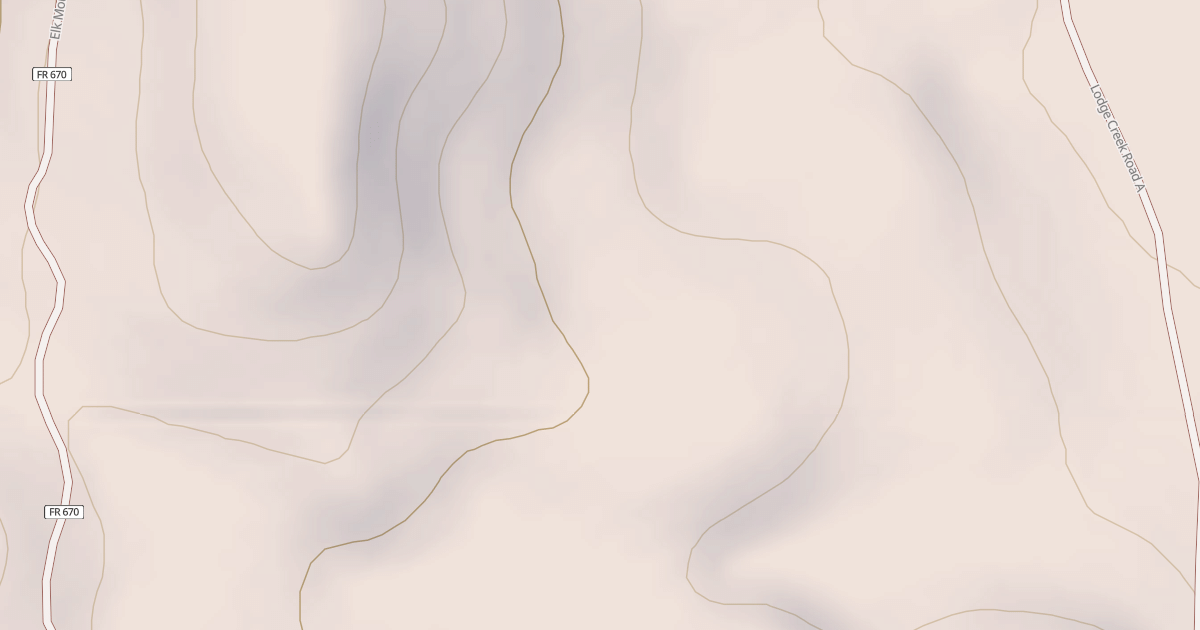 Map preview of LODGE CREEK B