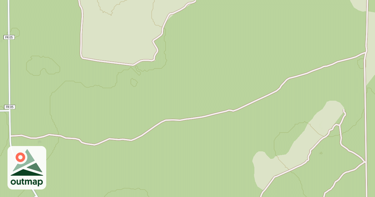 Map of USFS Motor Vehicle Use Map Roads {31AE1A90-BE5E-480F-9AAC-C7E5E48D89B6}