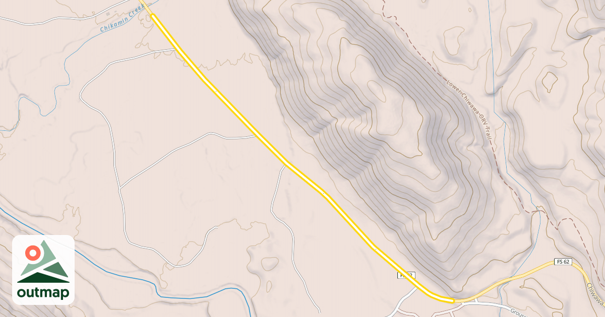 Map of Chiwawa River Road