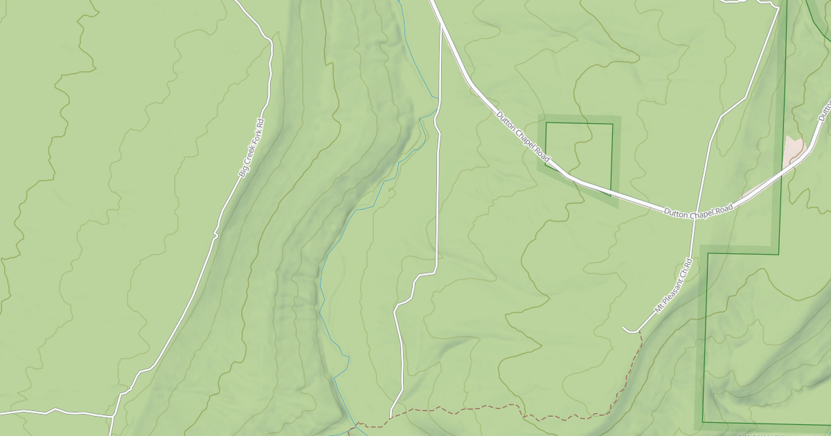 Map preview of MT PLEASANT CH W