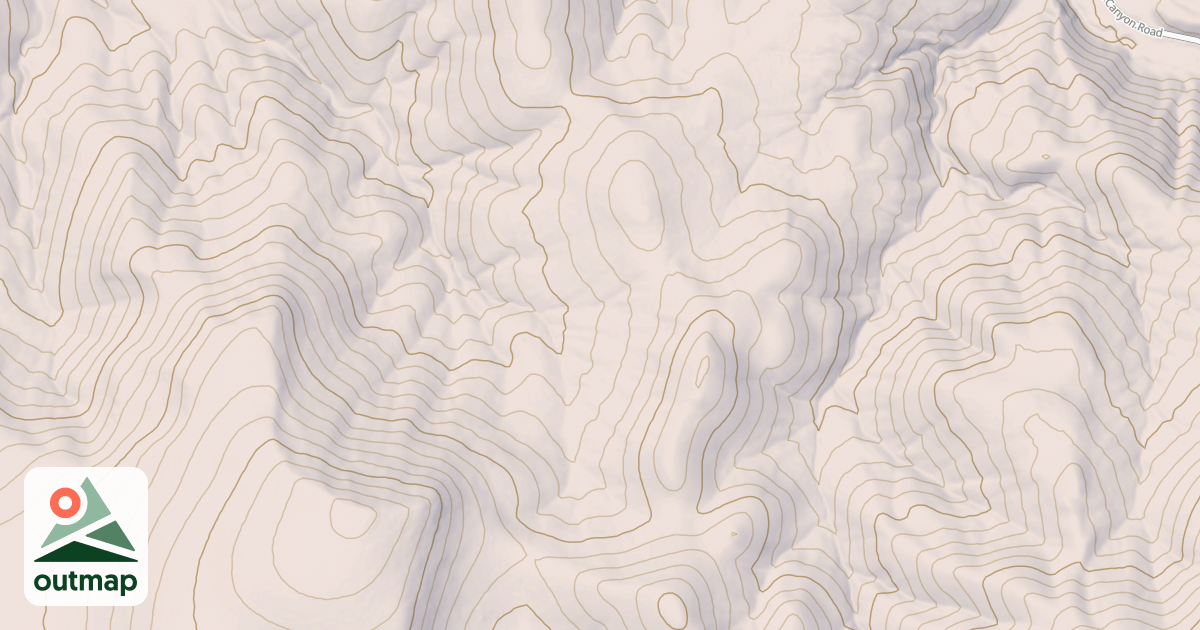Map of Shoshone Ohv Trail System - #0
