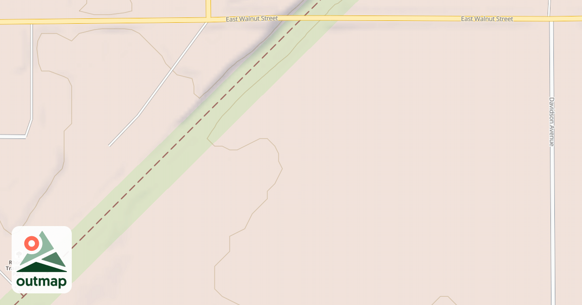 Map of Heart of Iowa Nature Trail