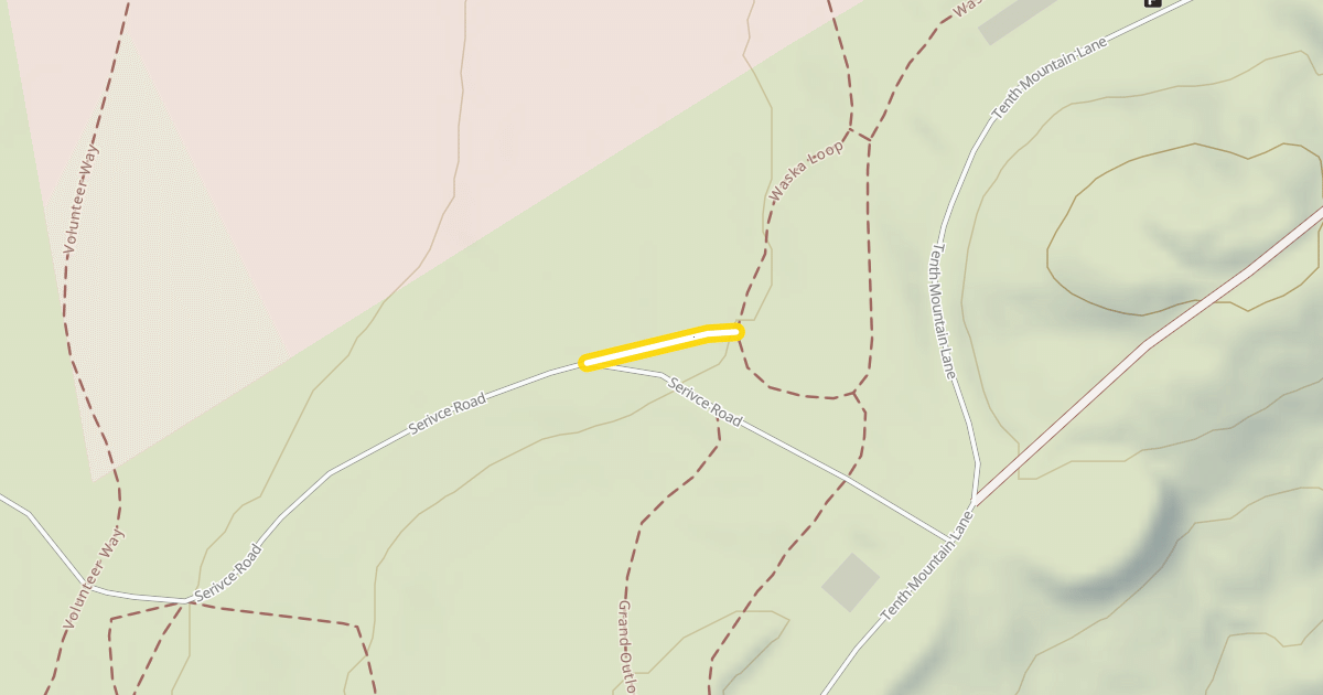 Map preview of Volunteer Way