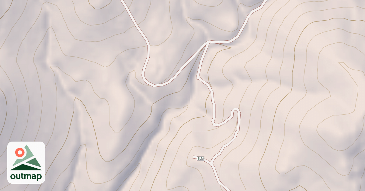 Map of BLM National GTLF Public Motorized Roads 53560b7d-712f-4535-8507-8857727629b9
