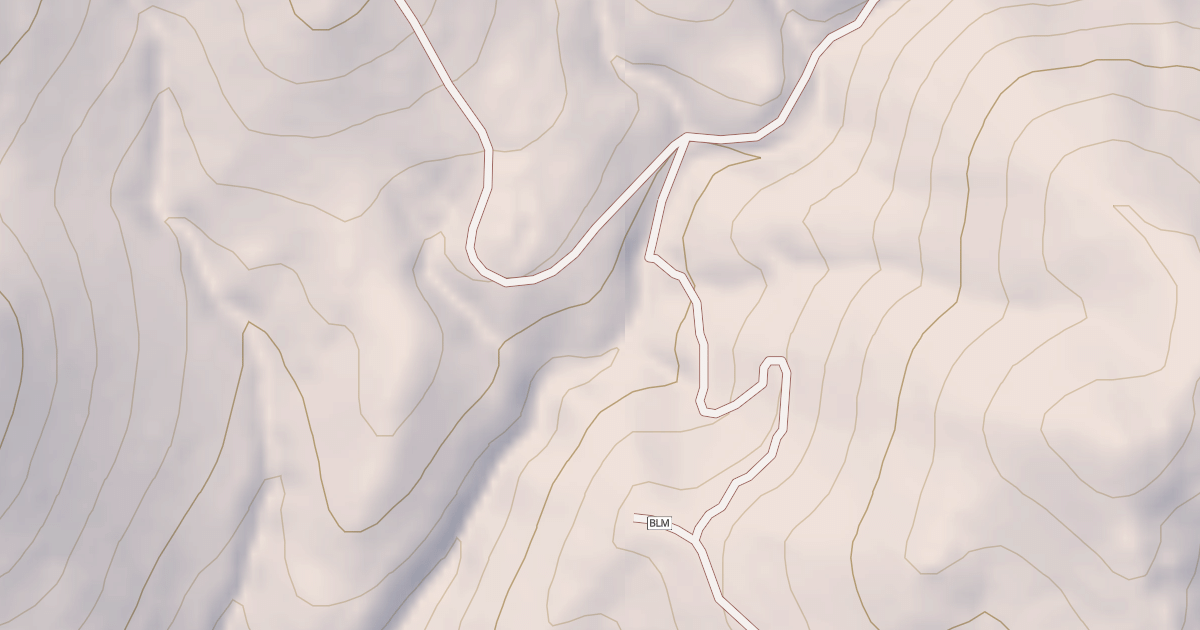 Map preview of BLM National GTLF Public Motorized Roads 53560b7d-712f-4535-8507-8857727629b9