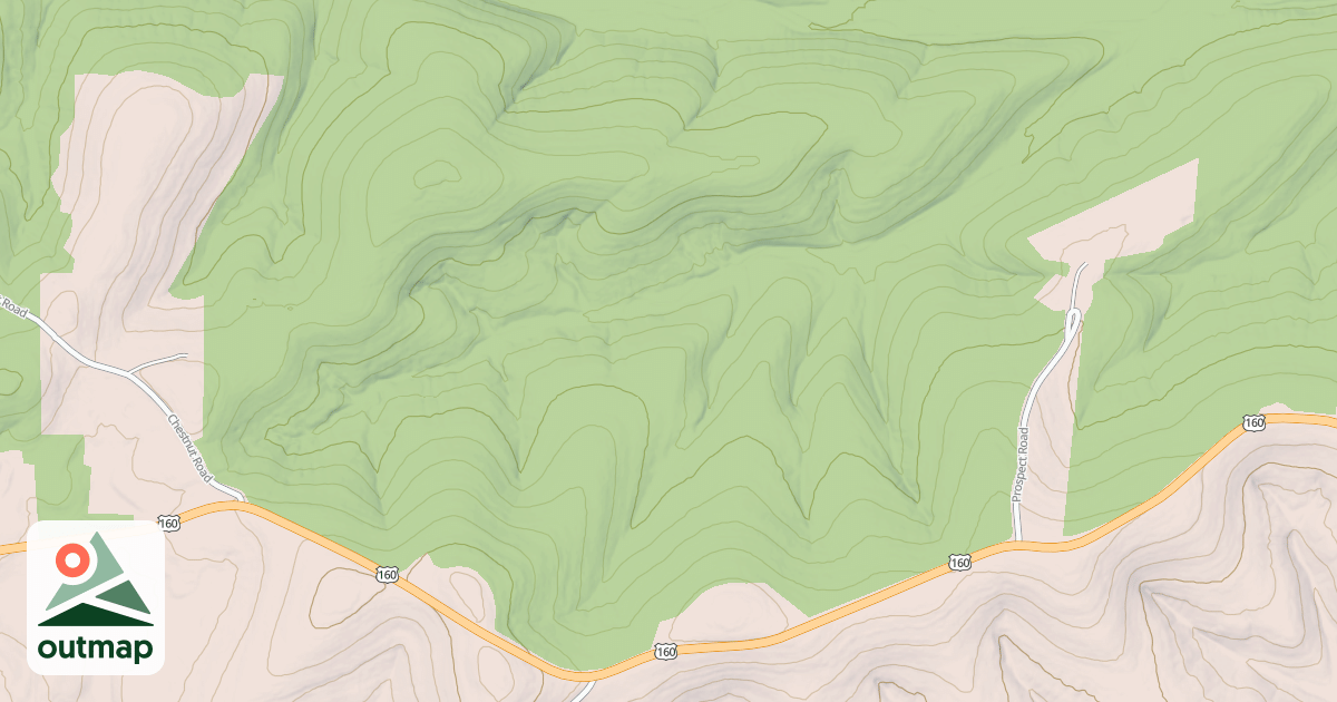 Map of RACETRACK RIDGE