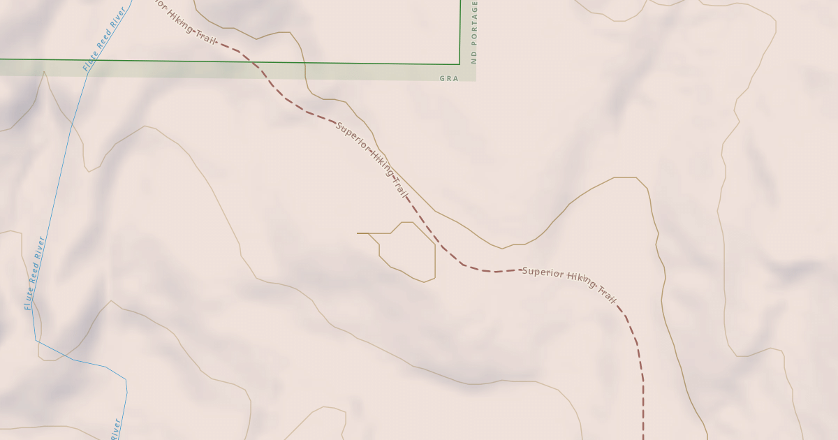 Map preview of Hovland Woods Trail