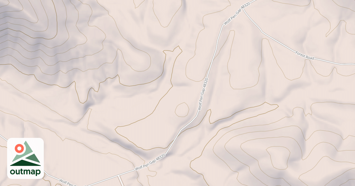 Map of USFS Motor Vehicle Use Map Roads {98C327C4-9D6E-489B-9DCA-048D9BB16D70}