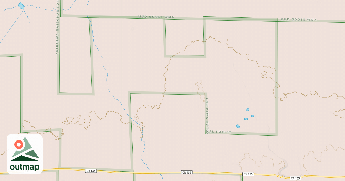 Map of CASS CO. 135 SPUR 2778