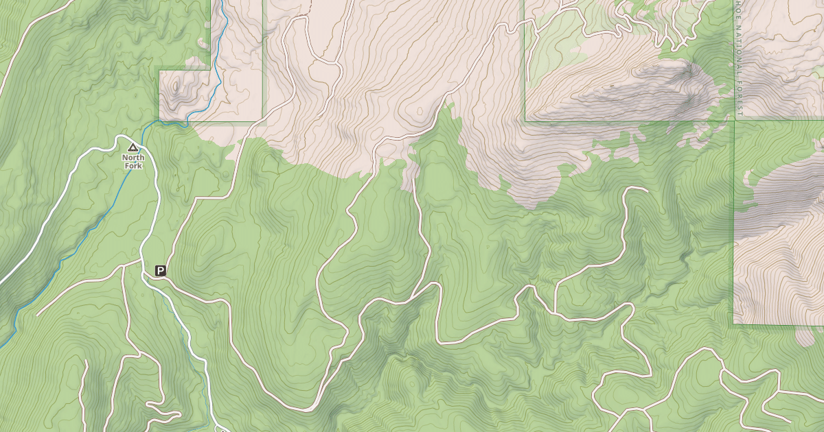 Map preview of BLACK MOUNTAIN
