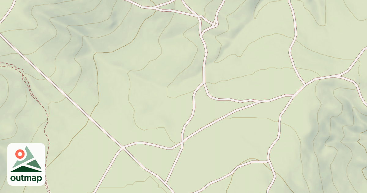 Map of North Spur Trail