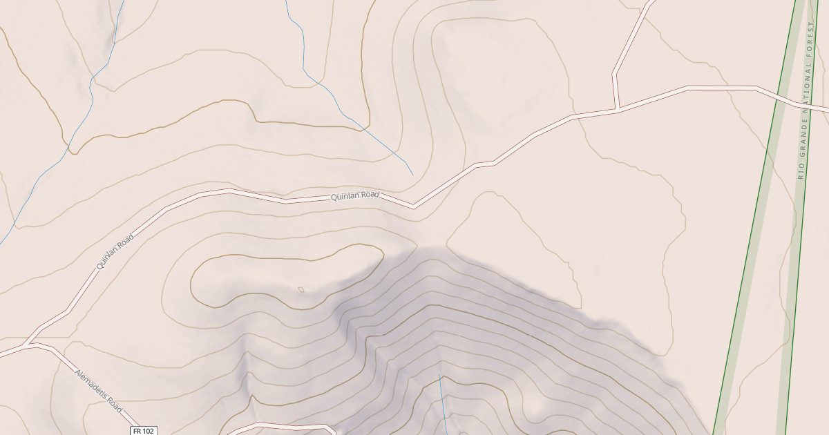 Map preview of QUINLAN