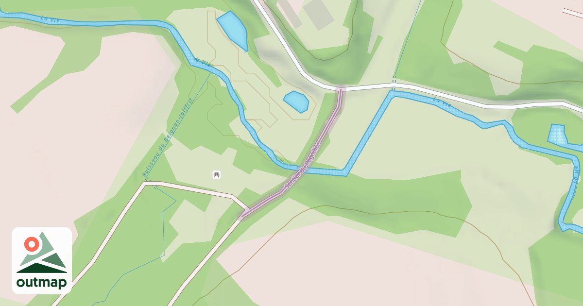 Map of Sentier du Ragoiller